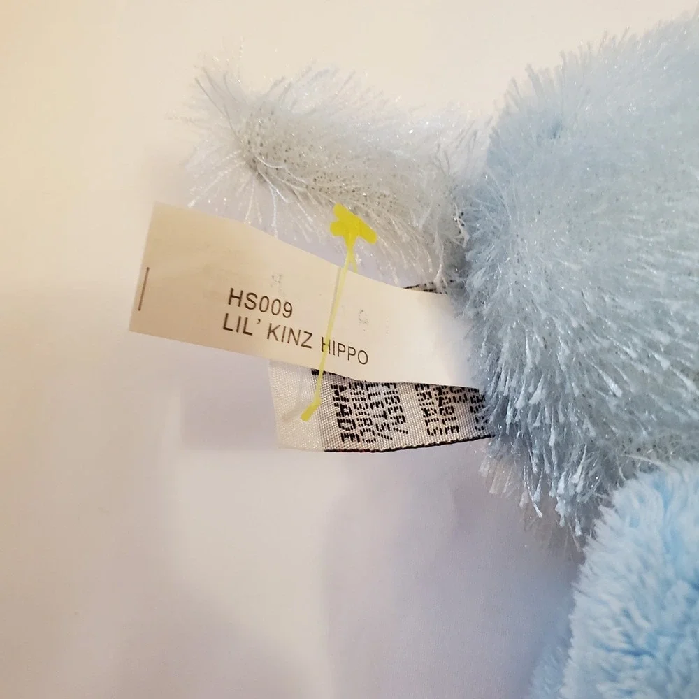 Ganz Webkinz Lil' Kinz Blue Hippo Plush‎ 7